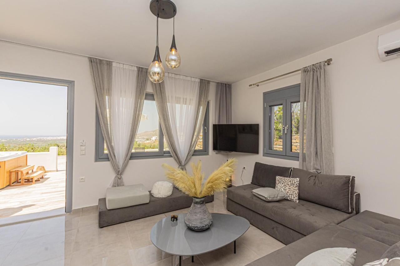 Villa Di Sergio Glinado Naxos Exteriör bild